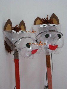 caballos-con-botellas-recicladas